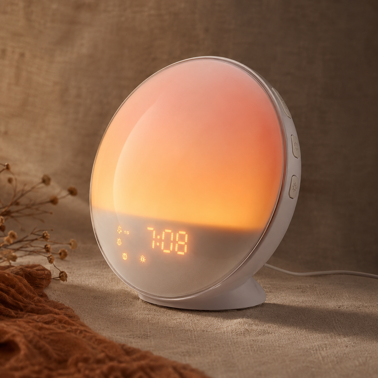 Opalvita SolaraGlow Sunrise Alarm Clock