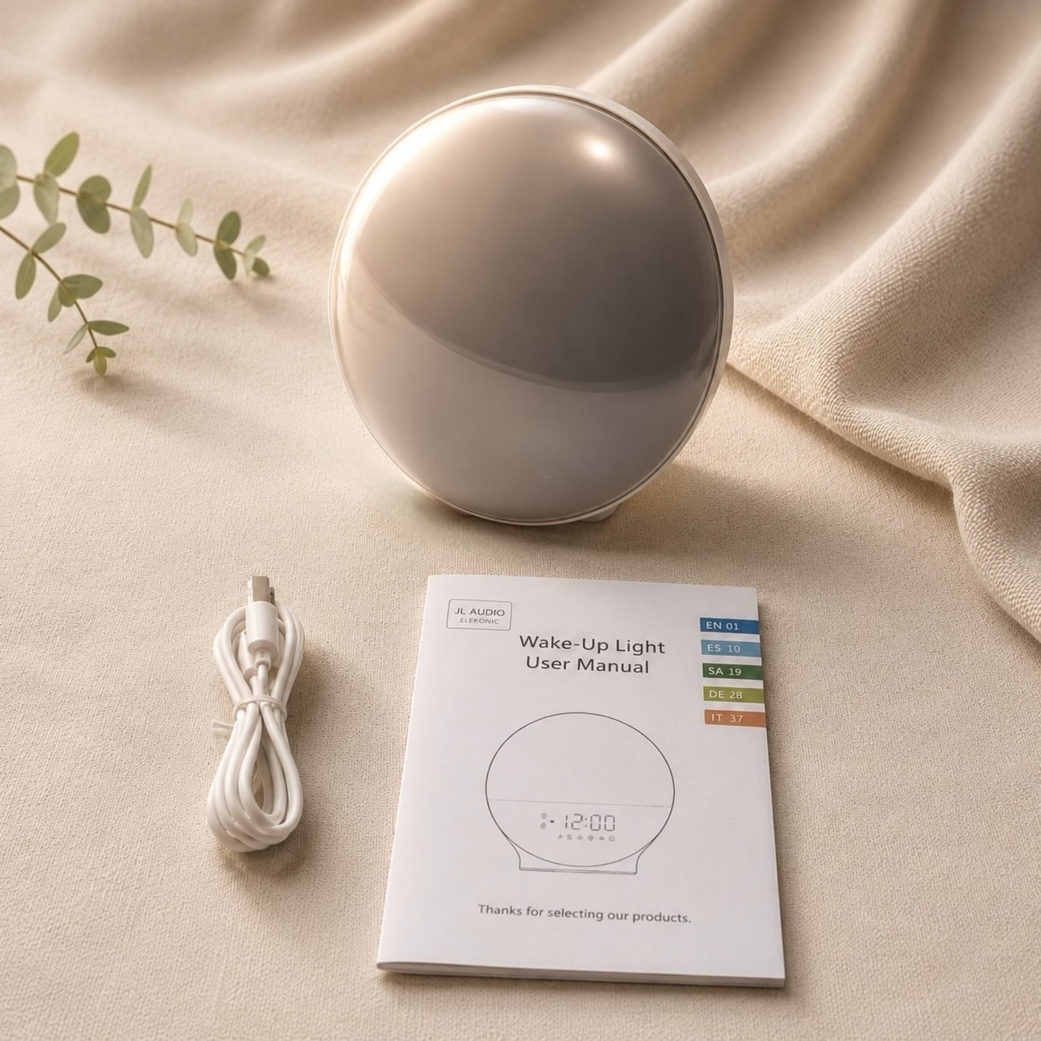 Opalvita SolaraGlow Sunrise Alarm Clock
